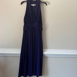 Size 8 Evan Picone dress in deep purple. Used.
